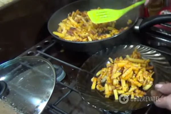 Жареная картошка 