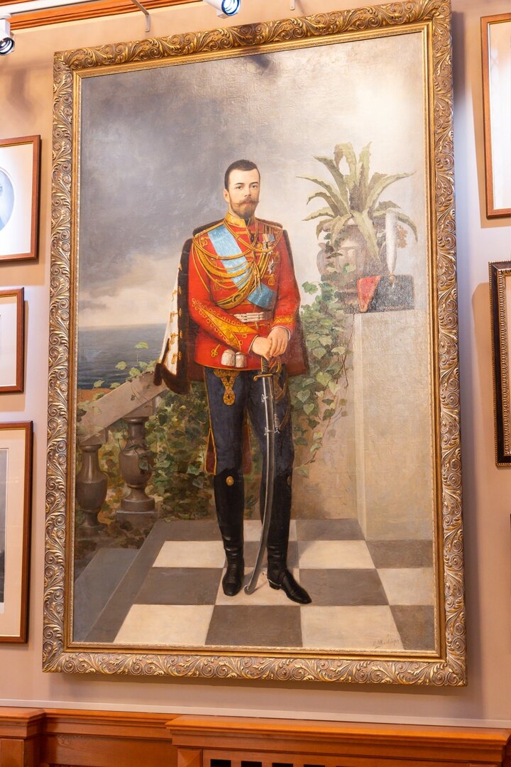 Портрет императора Николая II, конец 19 века. Н.Г. Шильдер (коллекция Российского фонда культуры)