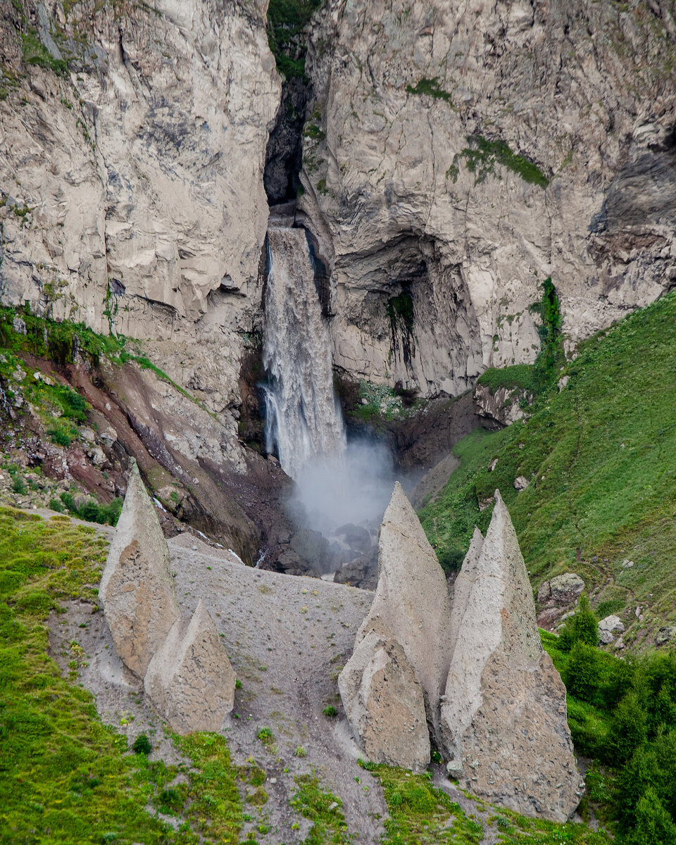 Водопад "Султан" Джилы-Су