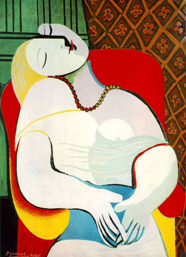    «Сон» (1932), Пабло Пикассо, фото: wikipedia.org