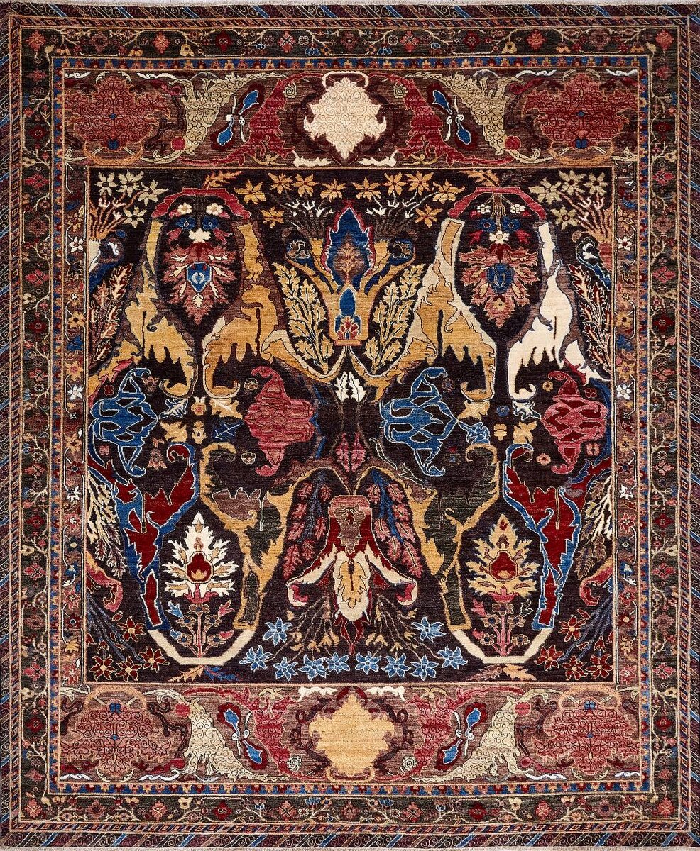 ковёр из коллекции Bidjar / 100% шерсть, Индия / арт 17481