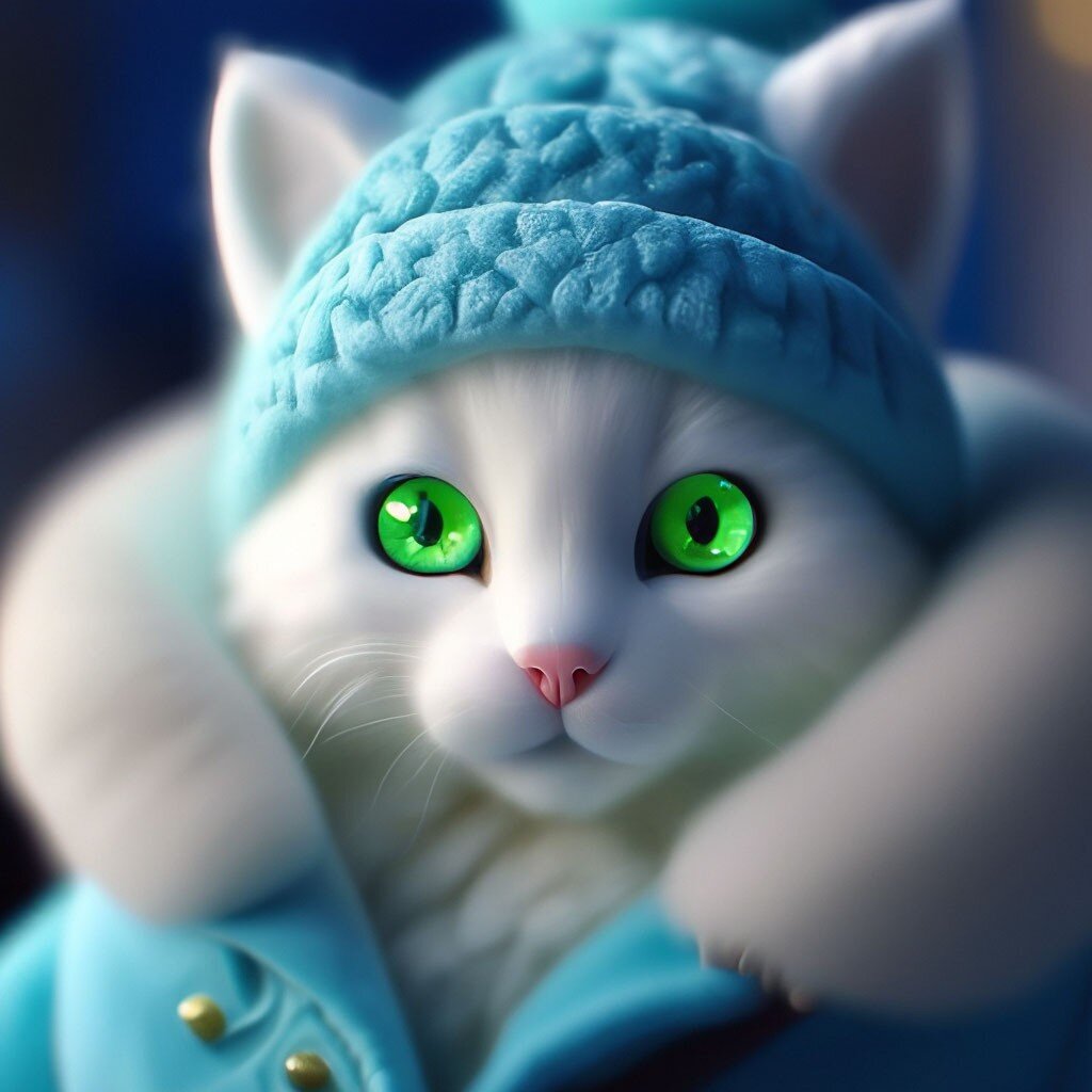 Кошка. Сухое валяние.