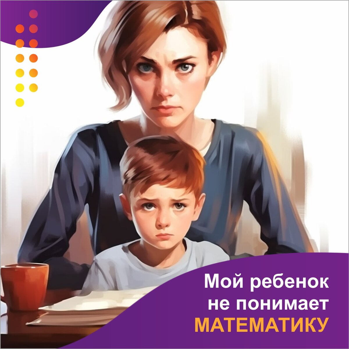 Мой ребенок не понимает математику!