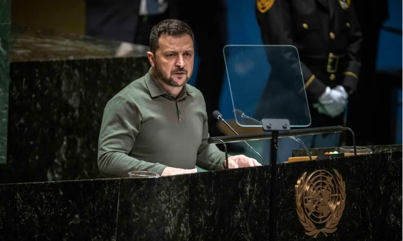 Зеленский на трибуне ООН 19 сентября 2023