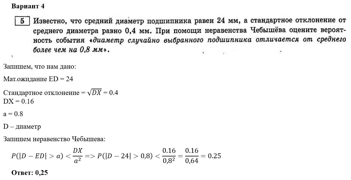 Егэ по математике 2024 вероятность