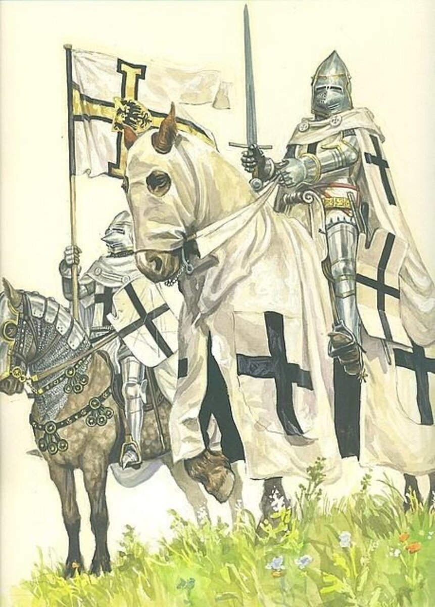 Рыцарь Тевтонского ордена 13 век