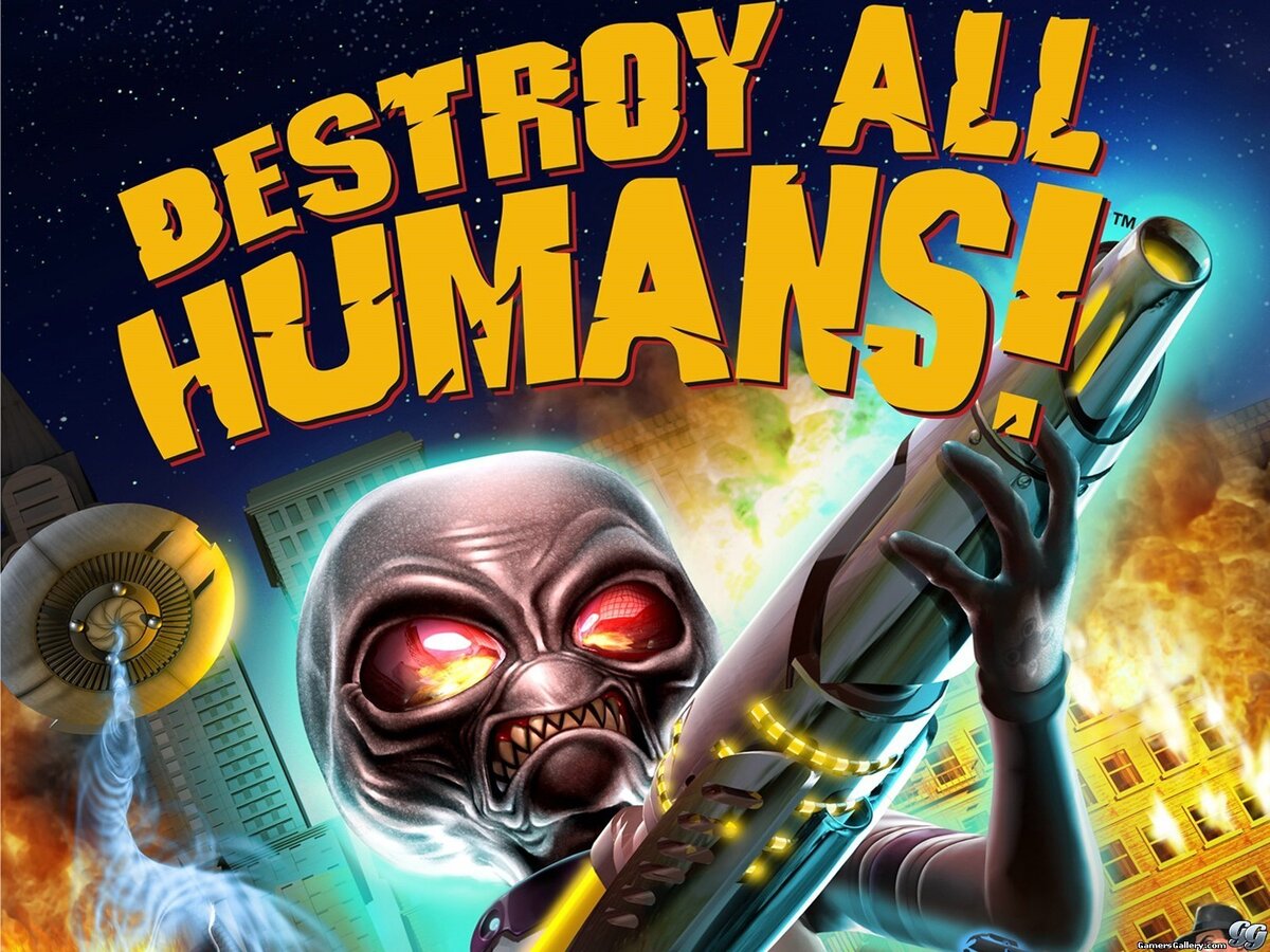 Обзор Destroy All Humans - и Он сказал: Поехали! | СтопМания | Дзен