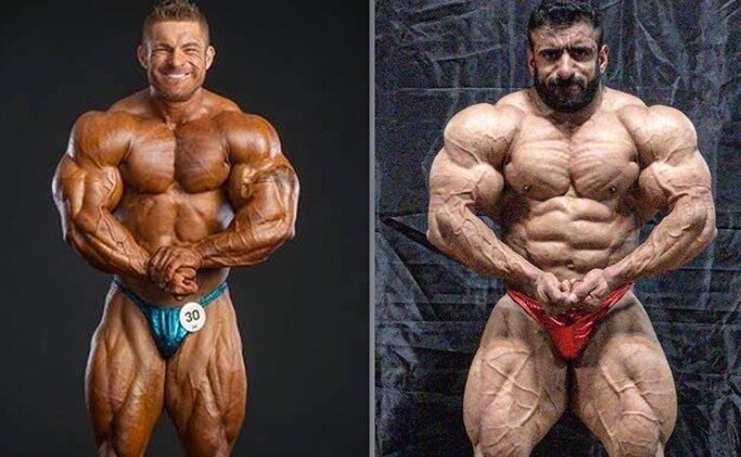 Бодибилдер Льюис черный