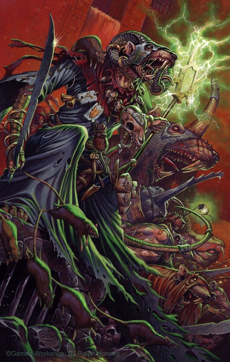 Серый провидец Танкуоль и канализационная труба из Под-Альтдорфа (автор Ralph Horsiey)