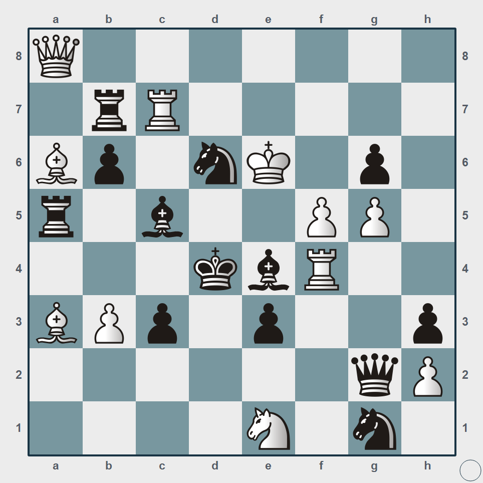 Задача №37, мат в один ход