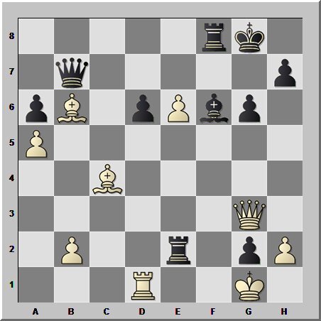 Чёрные начинают и выигрывают