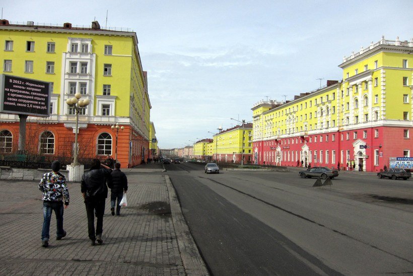 Норильск, фото с сайта http://ixbt.photo