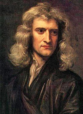 Исаак Ньютон. Портрет кисти Г. Кнеллера, 1689.