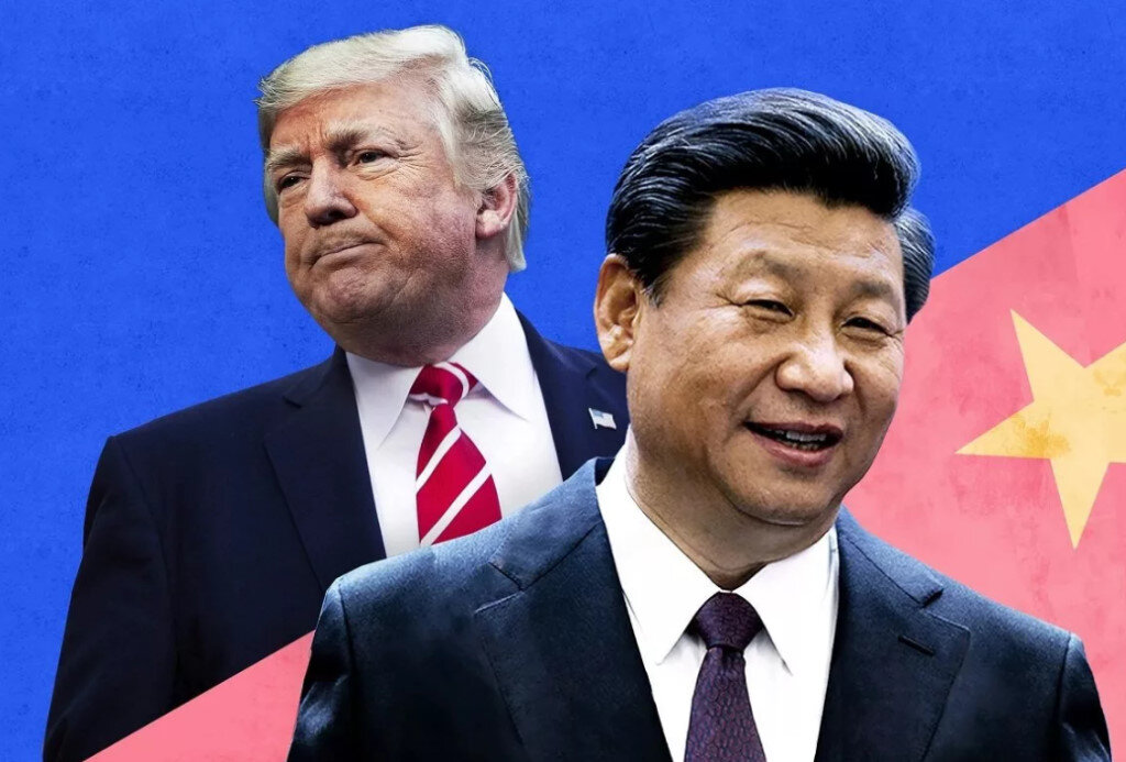 Дональд Трамп и Си Цзиньпин