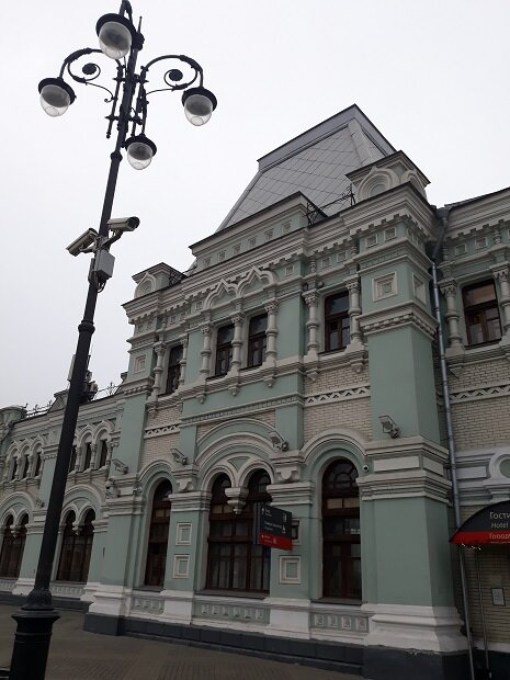 Москва, Рижский вокзал. Ноябрь, 2019.