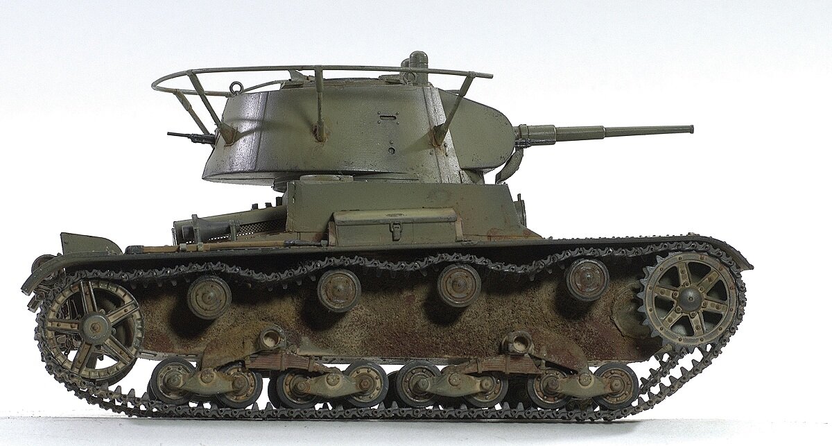 Т-26 поздних серий, с конической башней