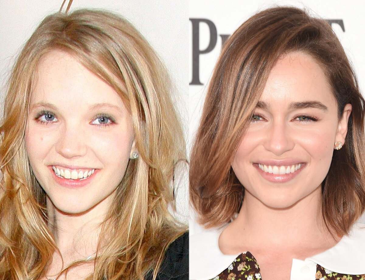 Актрисы Тамзин Мерчант  и Эмилия Кларк . Фото из яндекс картинок