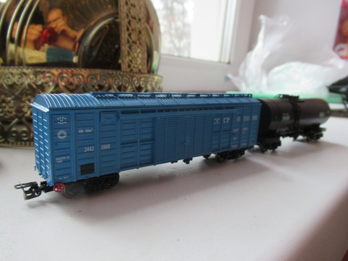 Модель вагона 11-270 "СССР-SUOMI" из личной коллекции автора