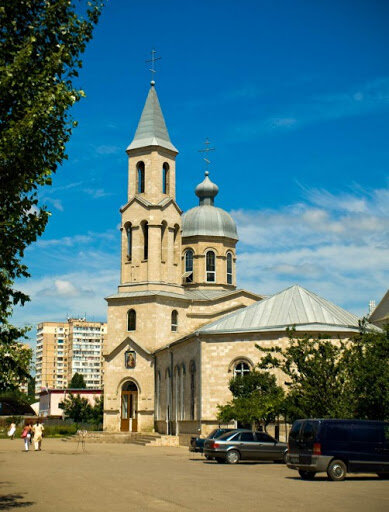 В этой церкви происходило таинство крещения