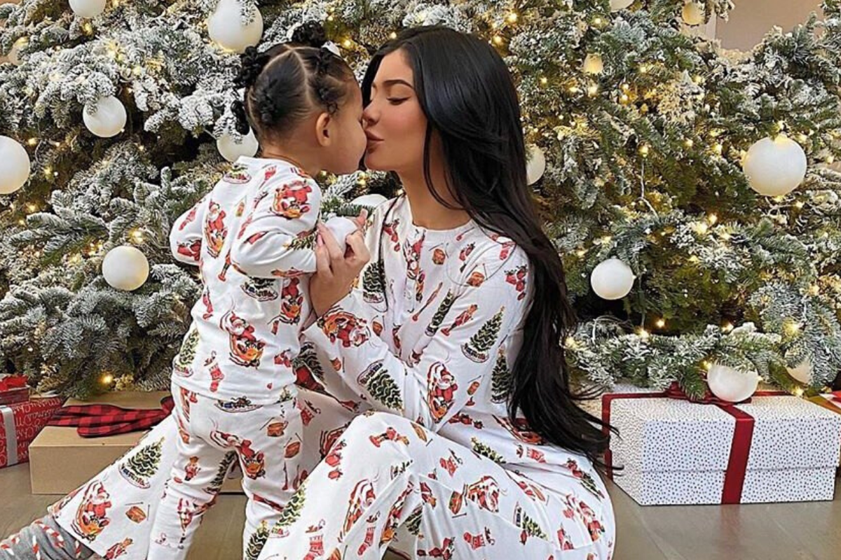 Кайли Дженер  и ее дочь Сторми