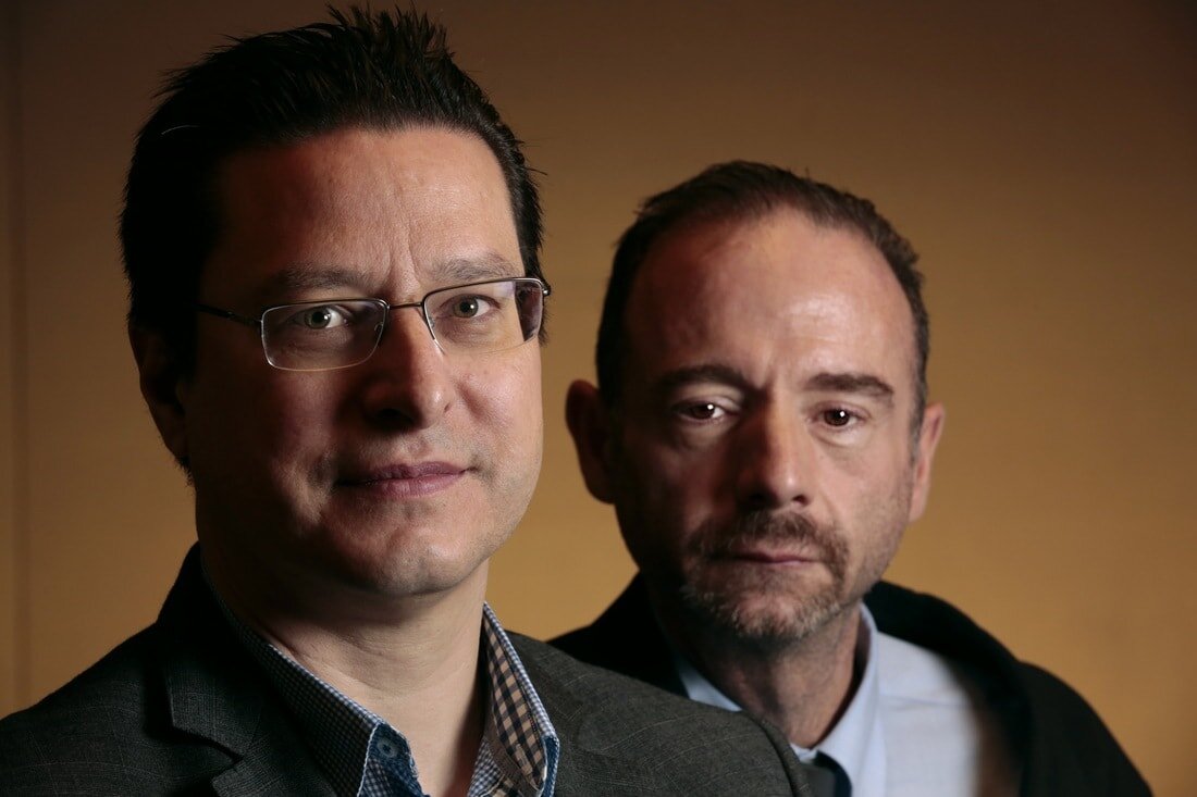 Доктор Геро Хюттер(слева) со своим пациентом Тимоти Брауном(справа). Фото взято из сервиса "Яндекс Картинки" 