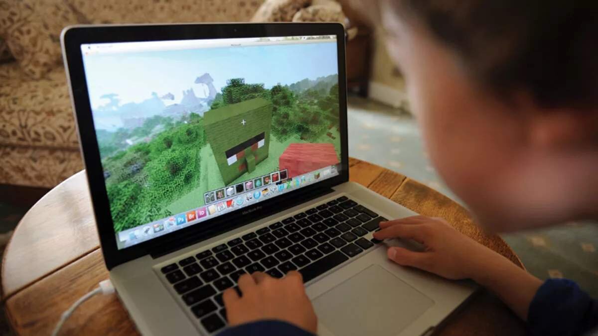 Обычный школьник, играющий в Minecraft.