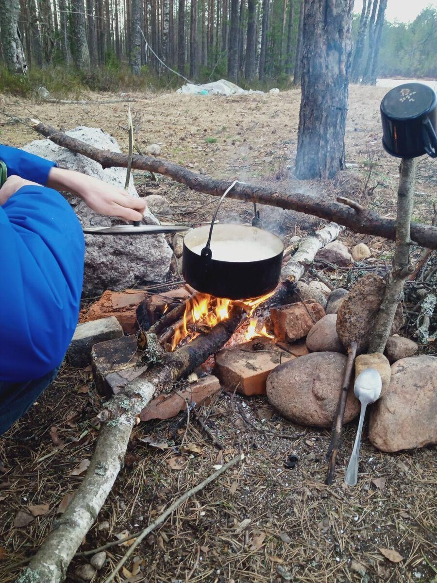 Быстрый и очень вкусный супчик на костре | Ехала тележка - путешествуем по  Ленобласти и Карелии | Дзен