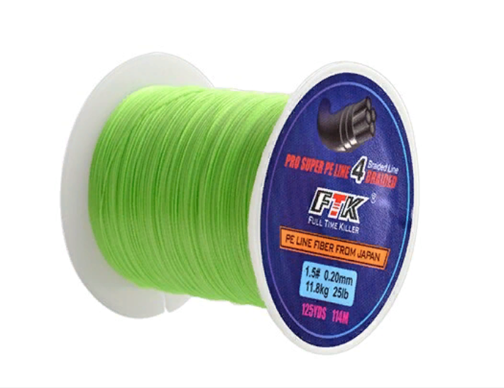 Плетёная леска.