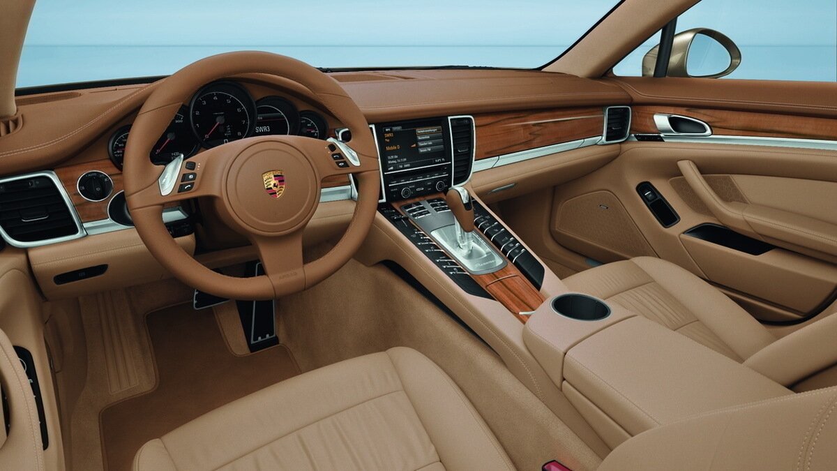 Porsche Panamera Turbo s салон