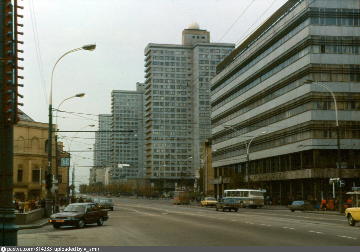 Москва в 1986 году