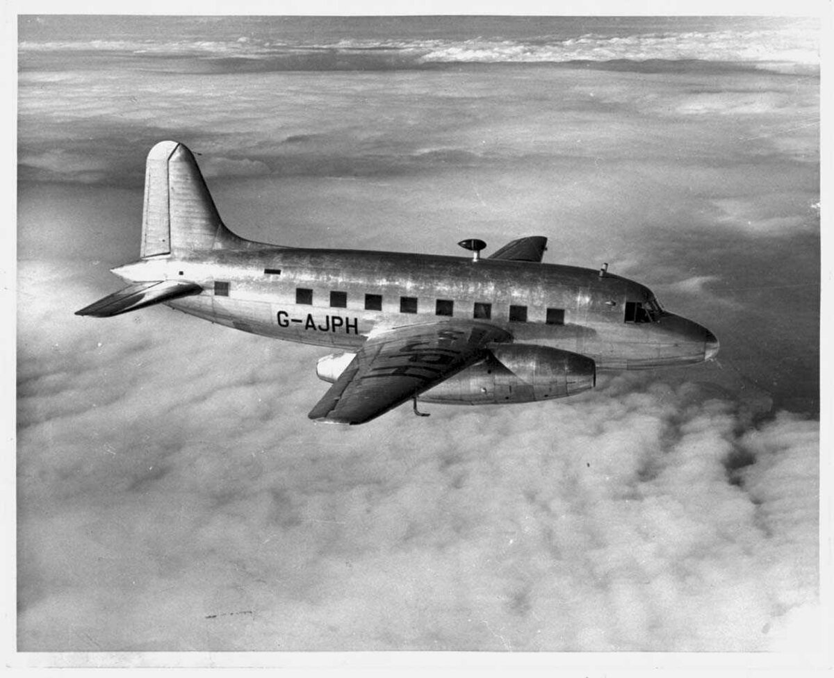 Viking Nene в полёте. Фото: Public domain