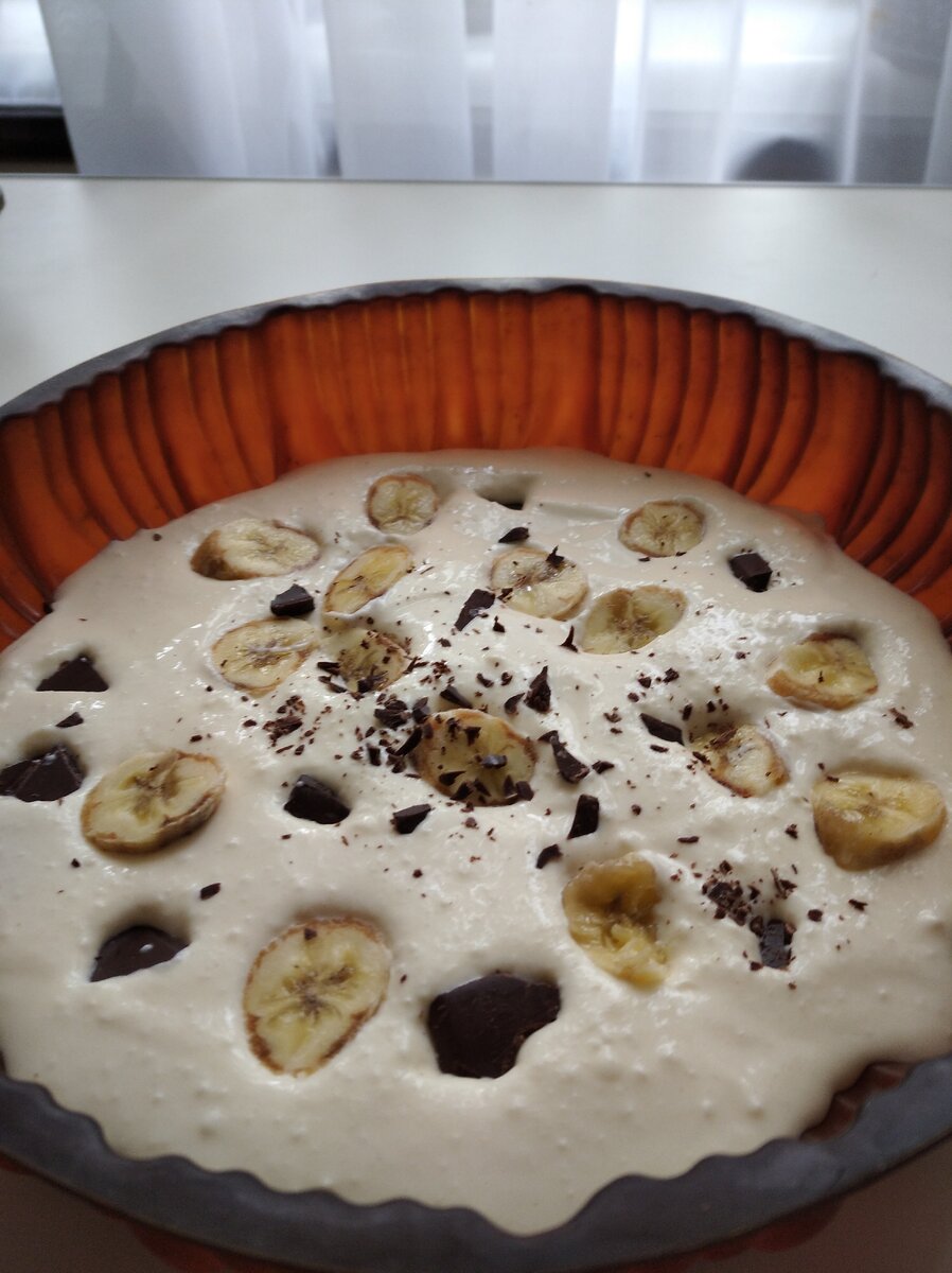 банан и шоколад сделают его ещё вкуснее