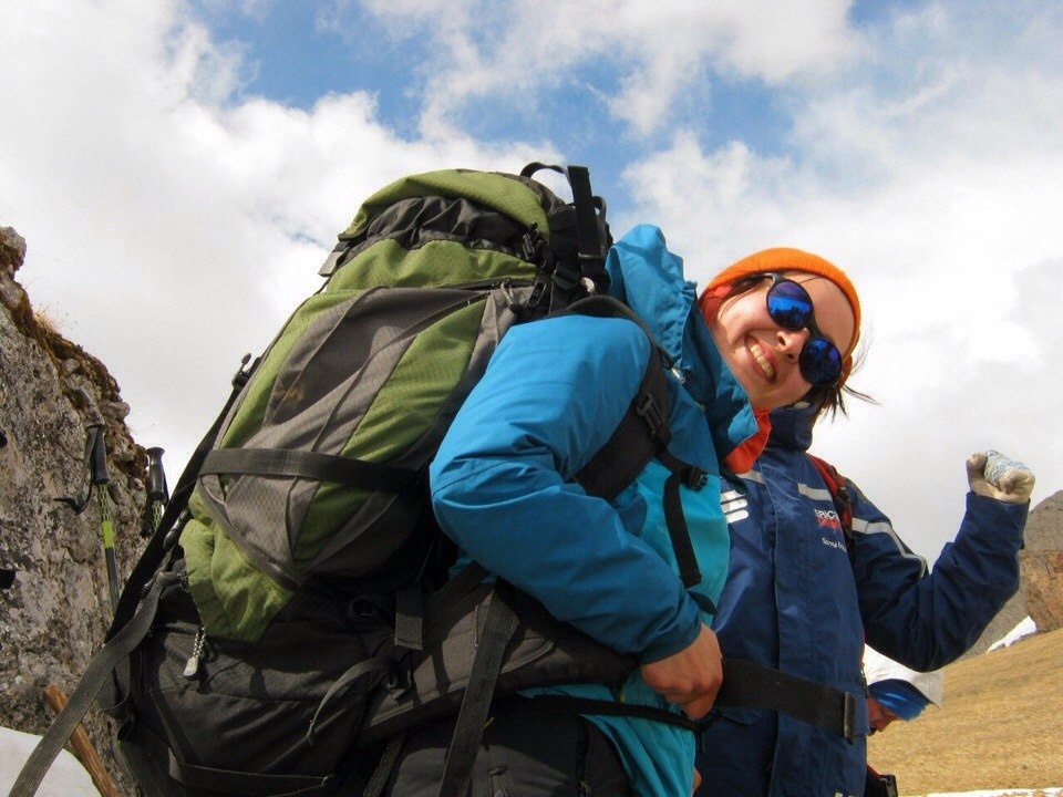 Сбежала из офиса в горы 