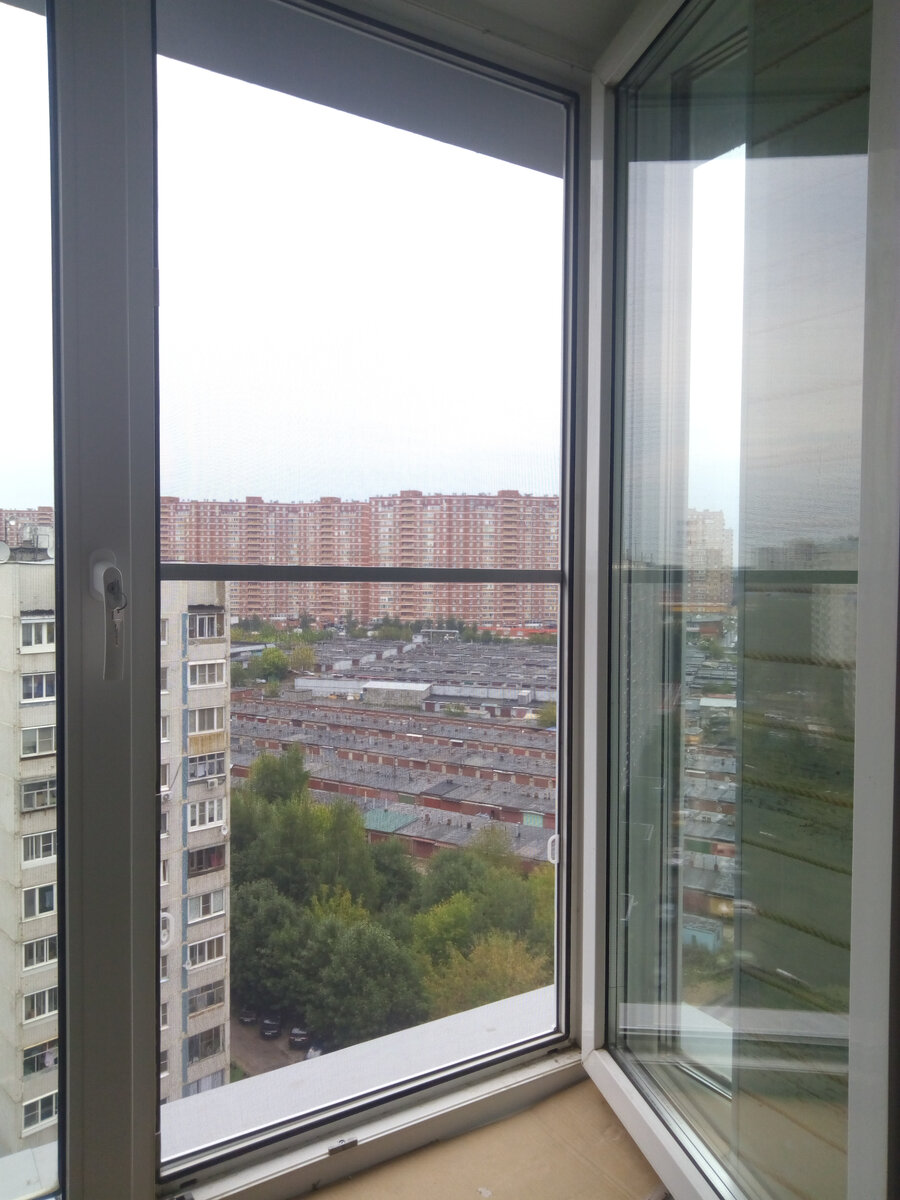 монтаж москитной сетки