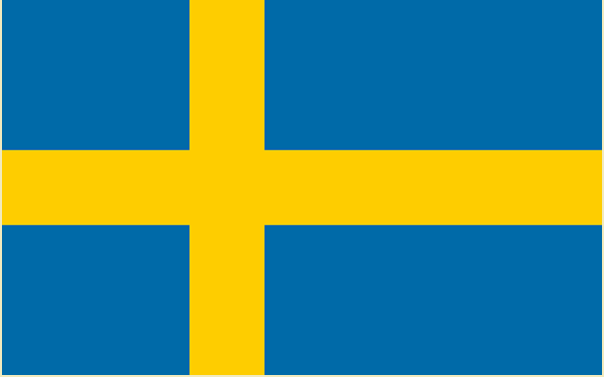 Флаг Швеции.