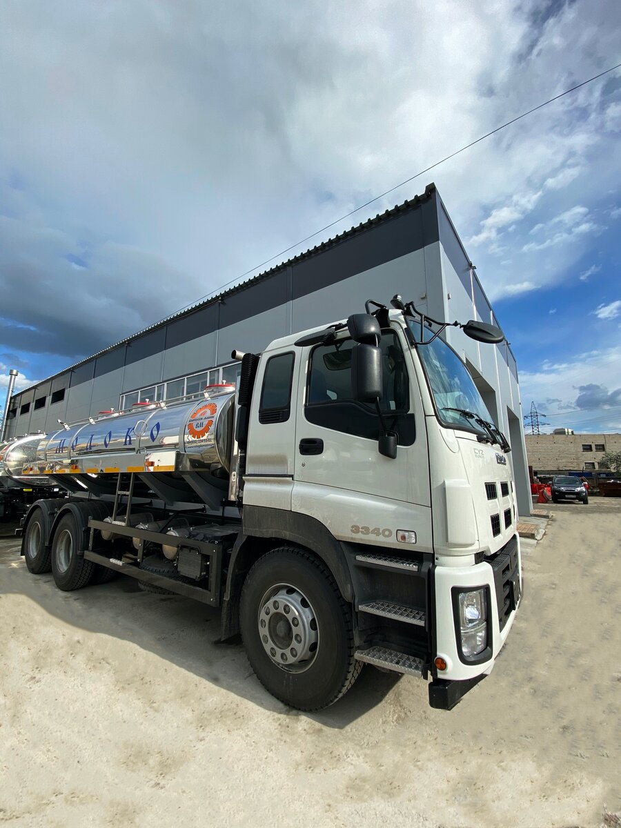 Автопоезд молоковоз ISUZU GIGA CYZ52