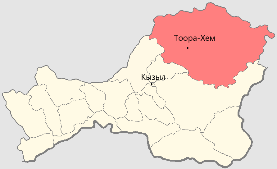 Карта тыва