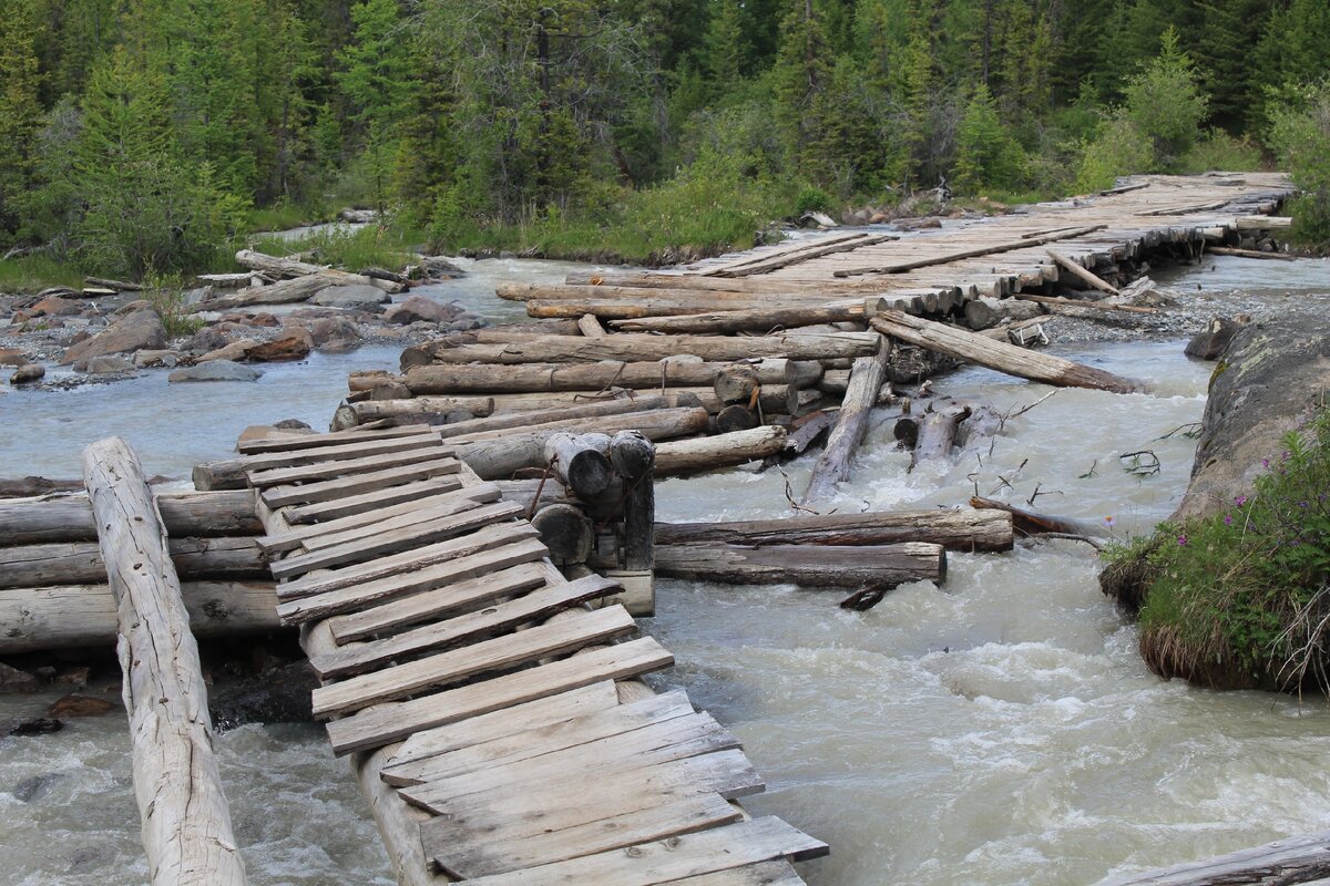 Мост через Актру