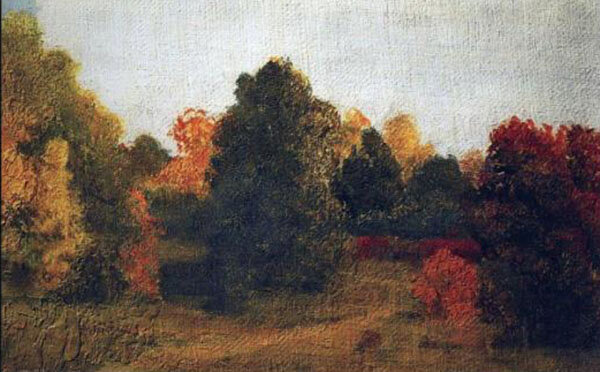 Фотография картины А. Куинджи "Осень" (из свободных источников)