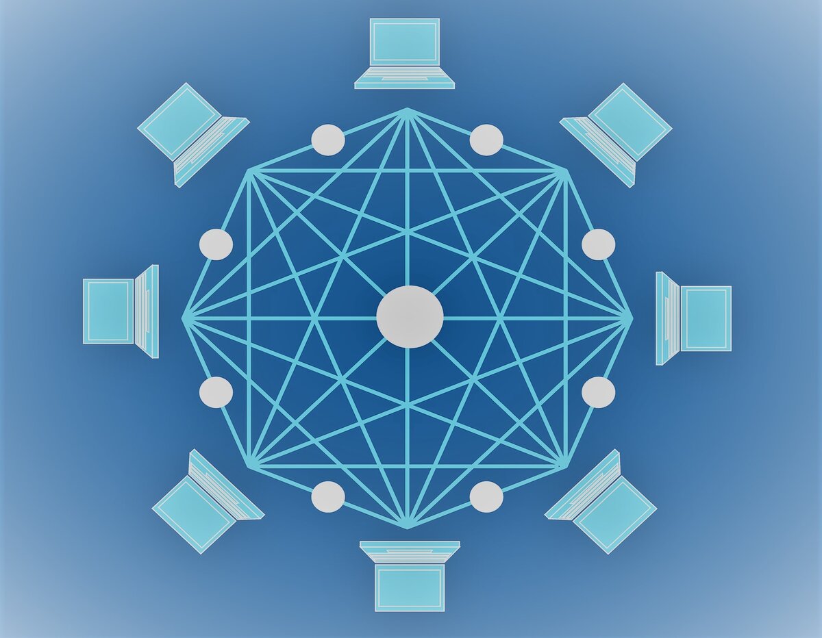 Блокчейн-схема