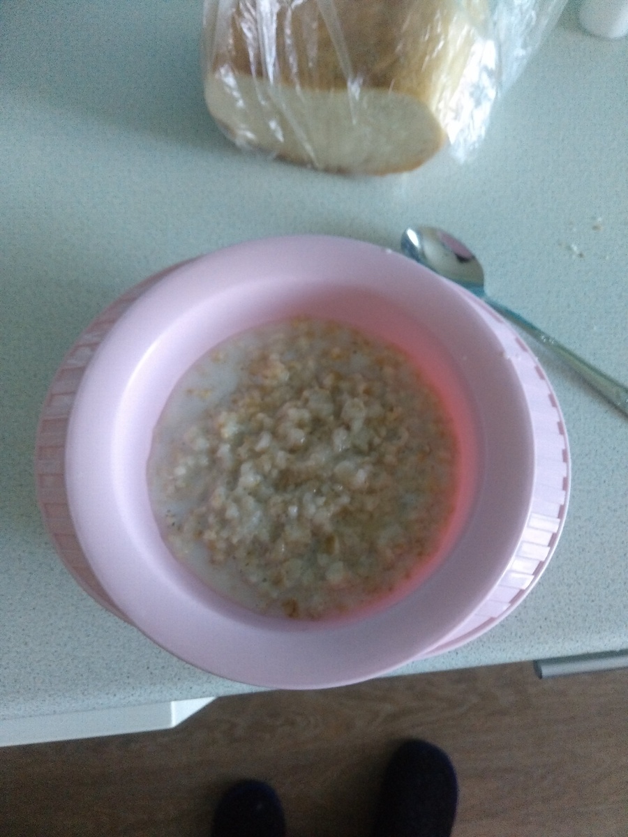 Моя первая овсяная каша