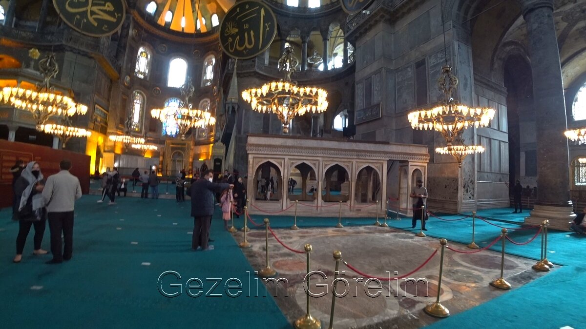 Bizans krallarının taç giyme yeri ve taht yeri