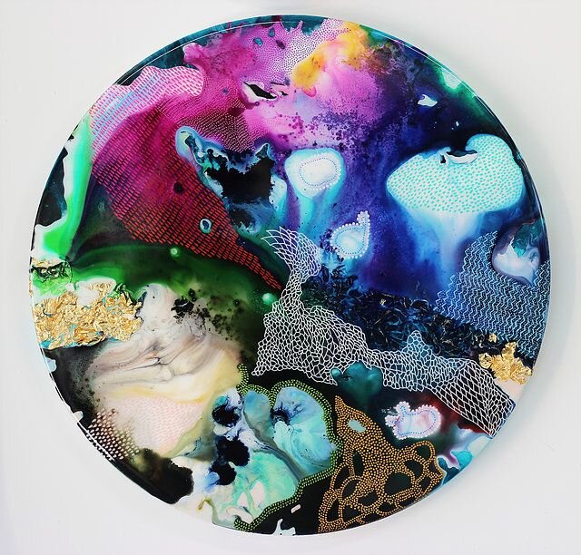Эпоксидная смола, красители и Resin Art