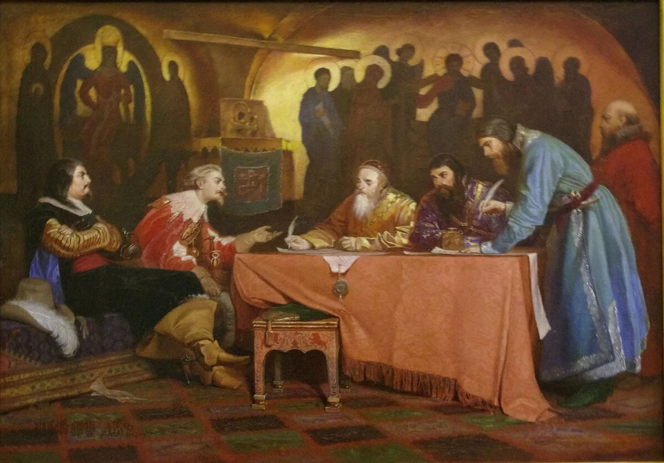 В Посольском приказе, В. Г. Шварц