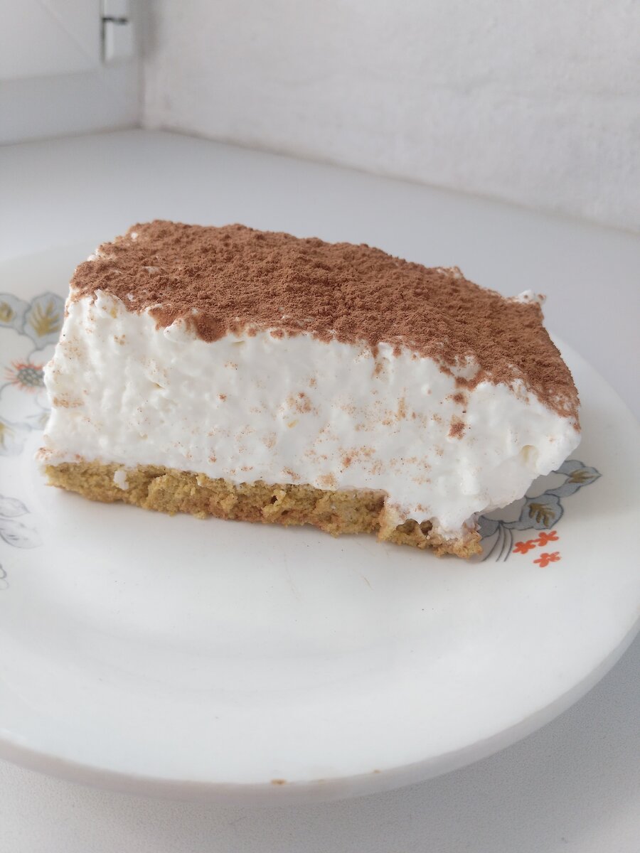 Вот такой красивый и вкусный чизкейк получается)))