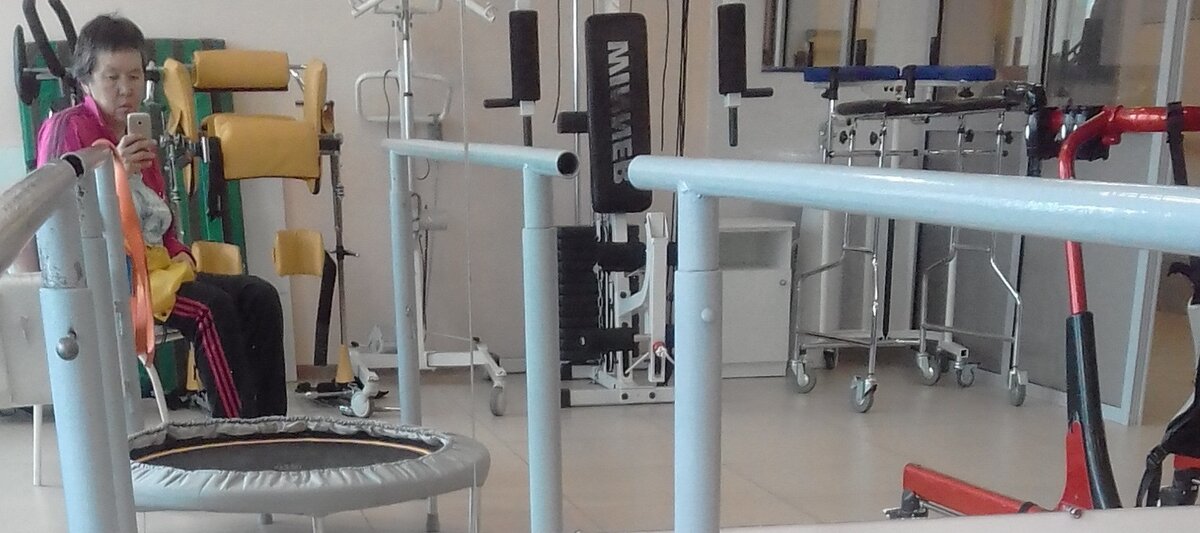 Фото тренажерного зала Центра нейрореабилитации Красноярска