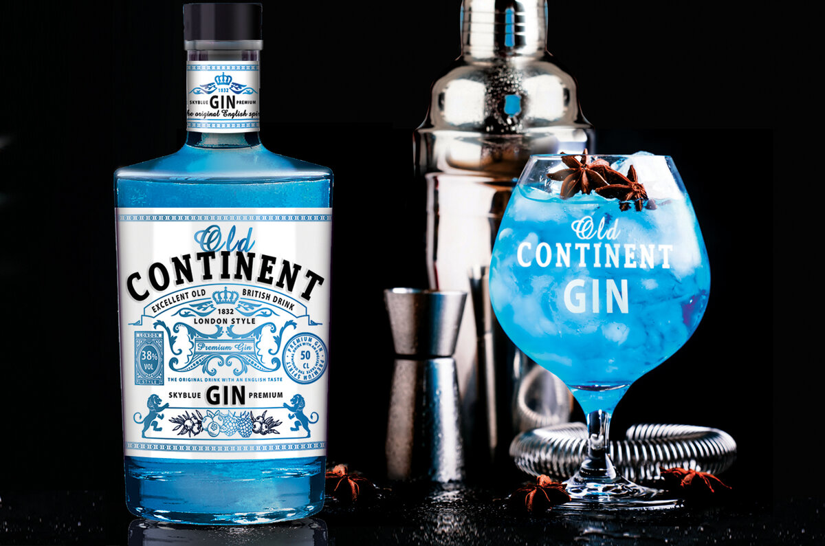 Old Continent  ежевичный джин