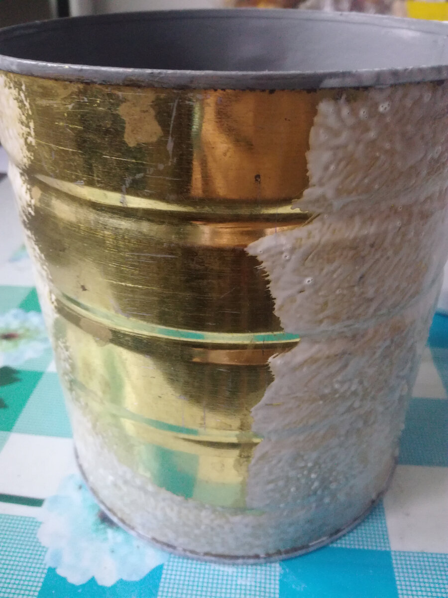 Фото MAMADIGEST. Стенки снаружи покрыла акриловым грунтом. 