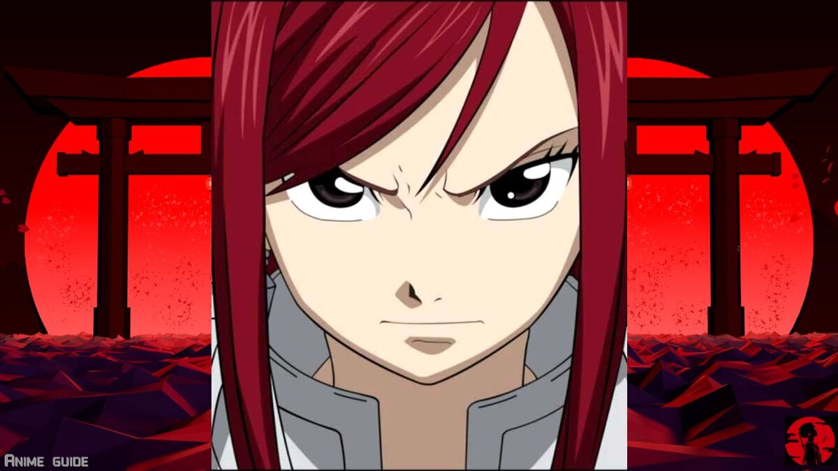 Эрза Скарлетт или Эльза Алая (кому как нравится) из аниме "Хвост Феи"