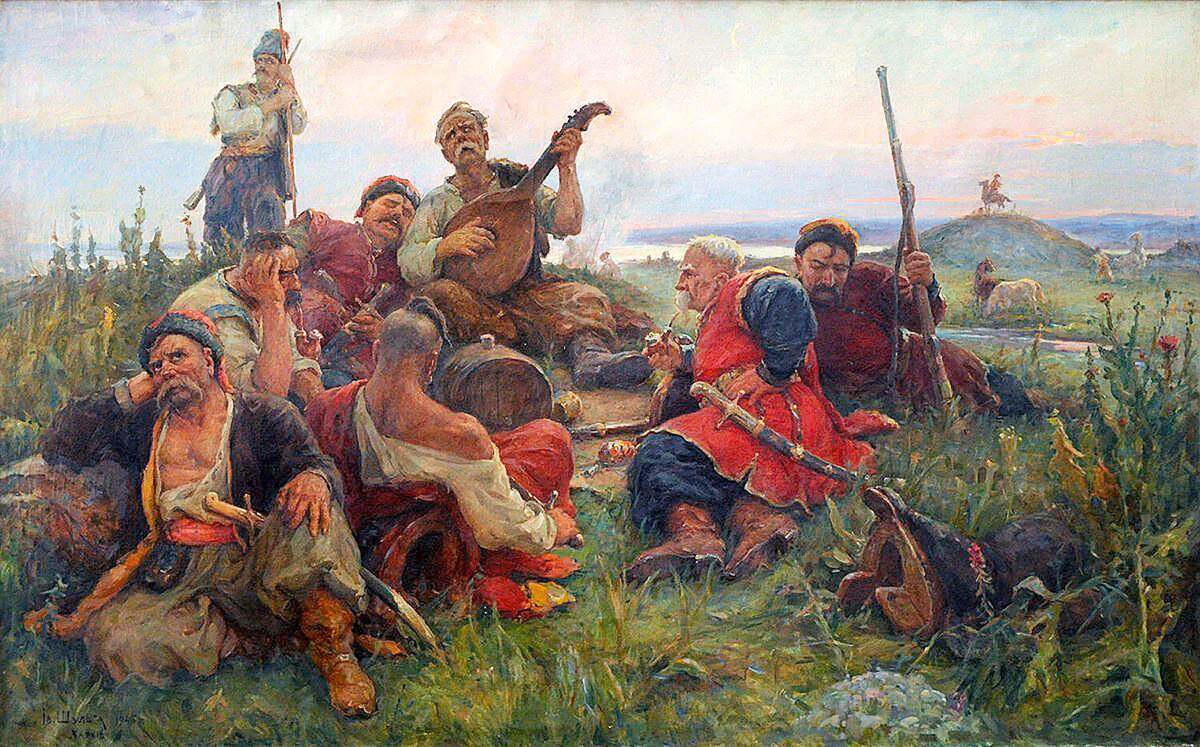Запорожская сечь была ликвидирована. Сечевые казаки Запорожье.